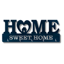 Modern "Home Sweet Home" Wooden Key Hanger