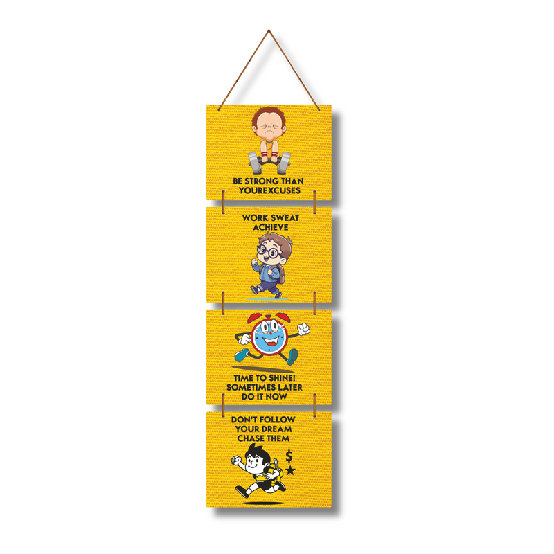Kids Motivation Wall Hanging