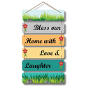 Bless our Home Wooden Wall Hanging