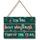 Most Wonderful Time of the Year Wall Hanging