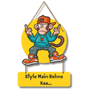 Style Main Rehne Kaa Wooden Wall Hanging