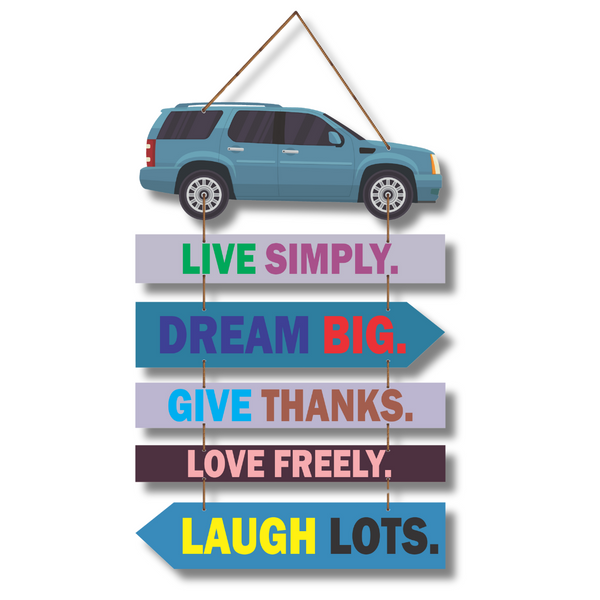 "Live Simply" Wall Hanging