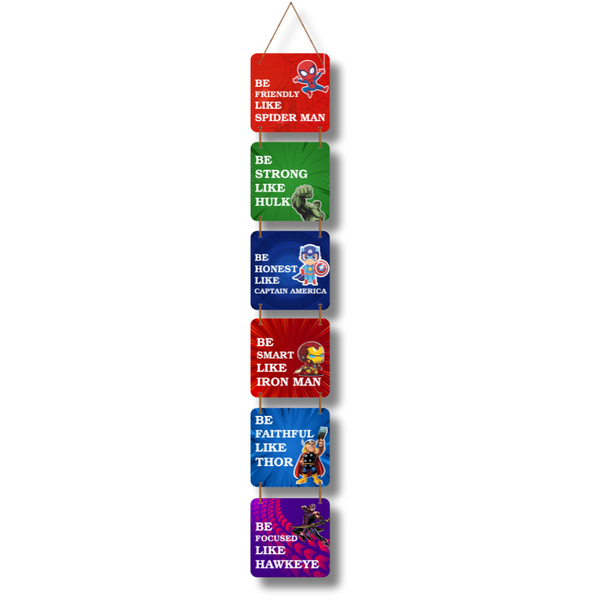 Superhero Inspiration Wall Hanging