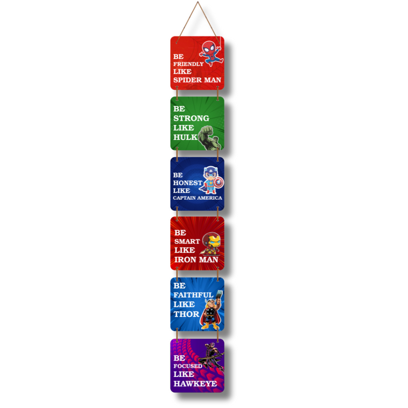 Superhero Inspiration Wall Hanging