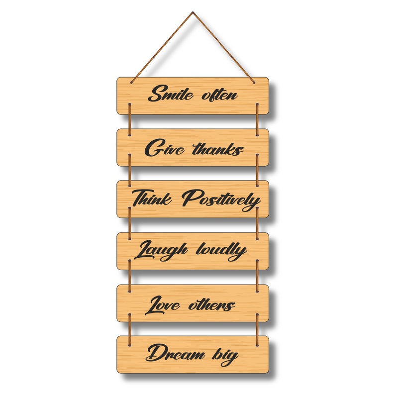 "Smile Often"  Wall Hanging