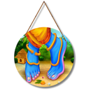 Krishna Feet Wall Hanging