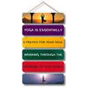Yoga Is Essentially Wall Hanging
