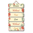 "Dream Without Fear, Love Without Limit" Wall Hanging - ICraft asia