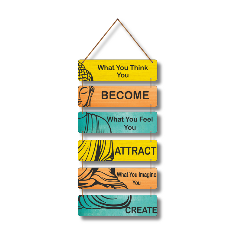 "Gautam Bhudda Quote" Wall Hanging