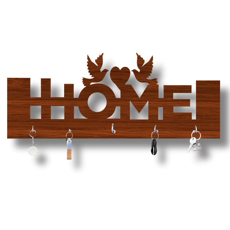 Home Décor Wooden Key Holder - ICraft asia
