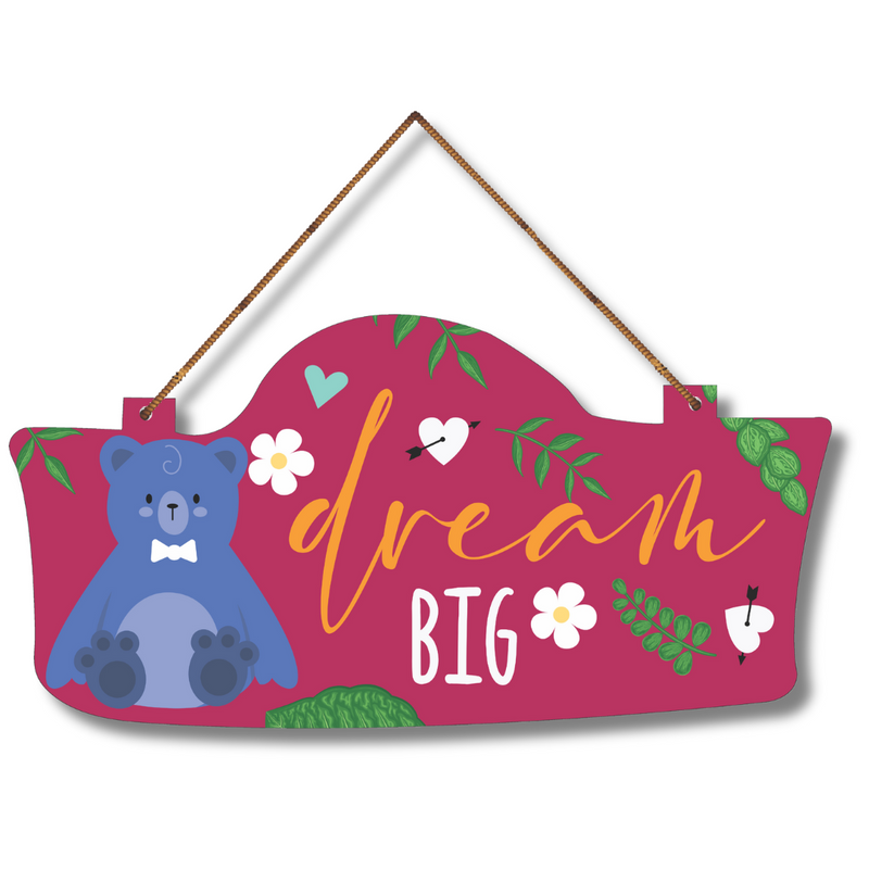 "Dream Big" Wall Hanging