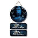 Buddha Wisdom Quote Wooden Wall Hanging