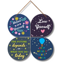 Dream, Believe & Achieve – Motivational Wall Hanging