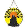 Eternal Light of Swami Samarth – Abstract Spiritual Wall Hanging