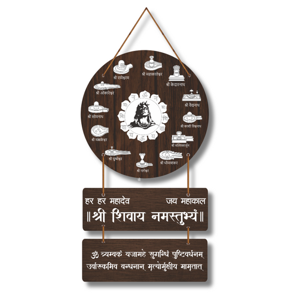 Jyotirlinga Maha Mrityunjaya Shiva Wall Hanging
