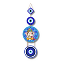 Divine Protection  – Lord Ganesha & Evil Eye Wall Hanging - ICraft asia