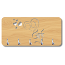 Aai Wooden Key Holder