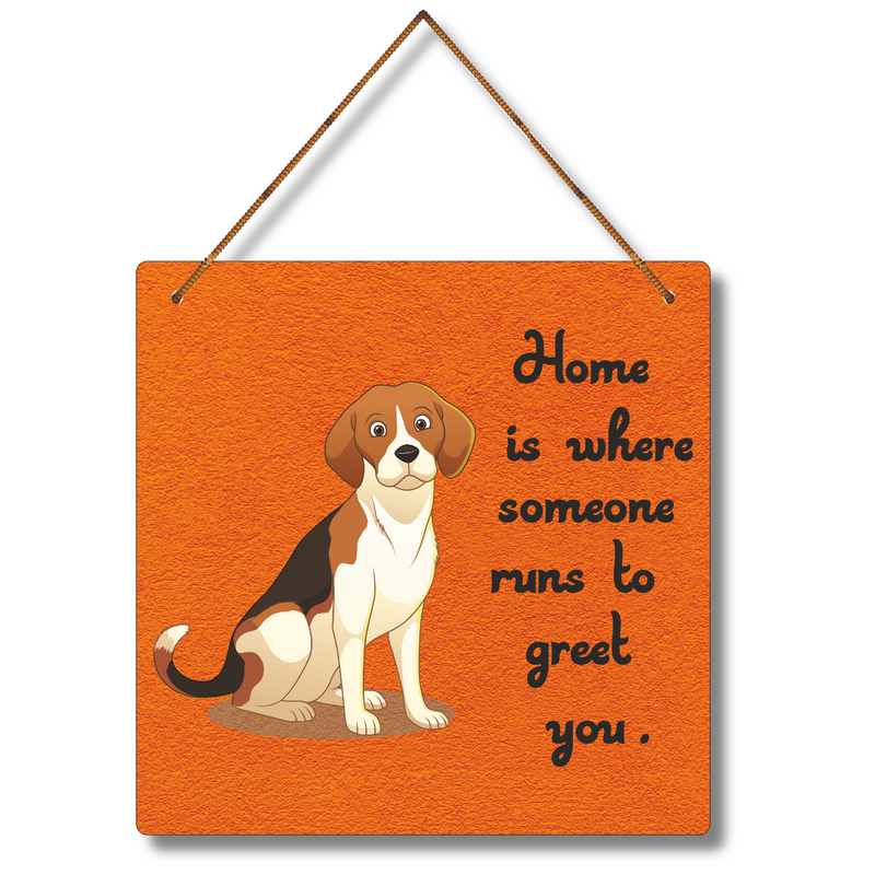 Home Is Where the Tail Wags First Wall Hanging