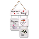Together We Are Family Wall Hanging