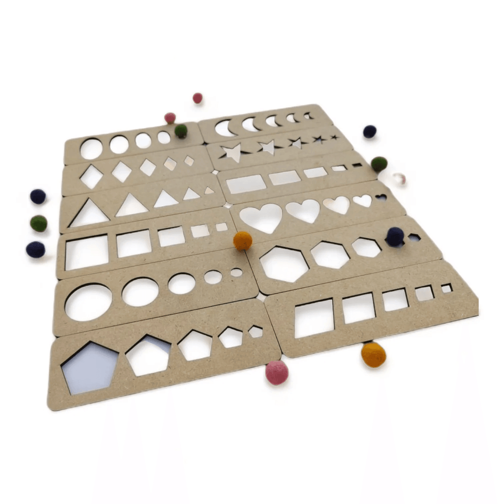 Creative Writing Shape Pre-writing Shape Stencil: Essential Tool for Creative Learning