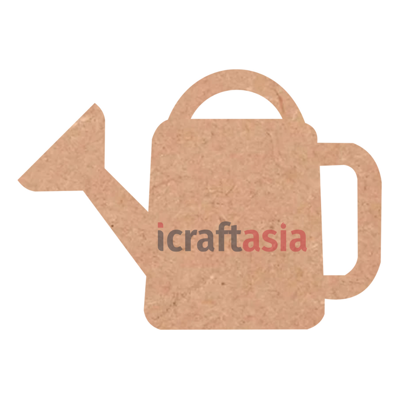 MDF Watering Can Shape Cutout