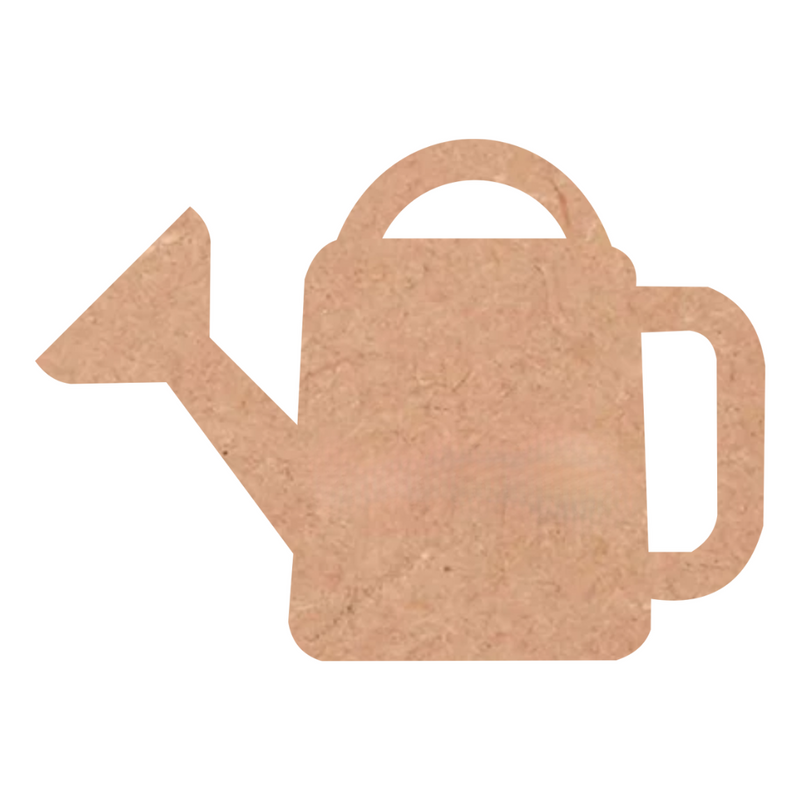 MDF Watering Can Shape Cutout