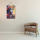 Om Shri Krishnaya Pashupuntamaya Swaha Wall Hanging