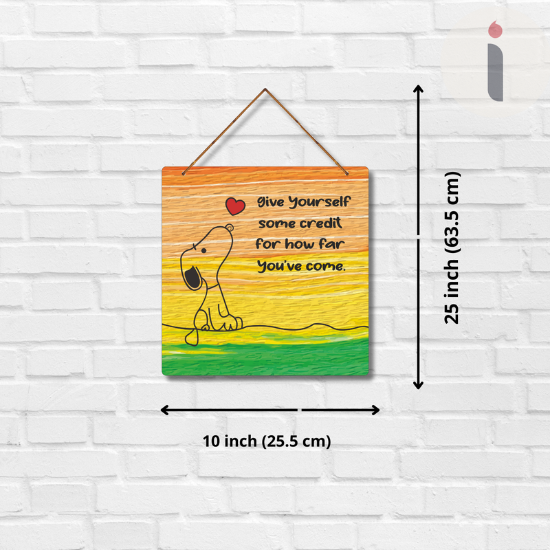 "Celebrate Your Journey" Wall Hanging