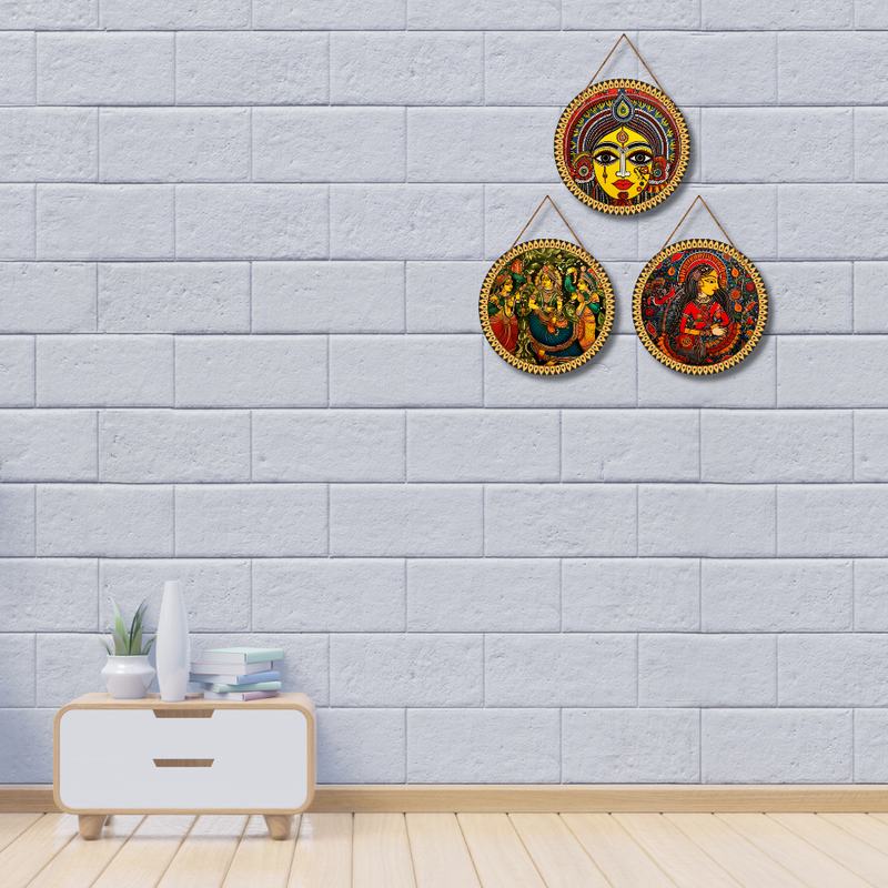 Traditional Madhubani Art Wall Hanging