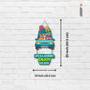 "Life Is The Journey Enjoy The Ride" Wall Hanging - ICraft asia