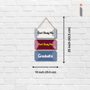Don't Study Me — Graduate!,Wall Hanging - ICraft asia