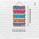 Bright Future Inspirational Wall Hanging