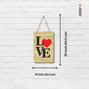 "Timeless Love" Wooden Wall Hanging - ICraft asia