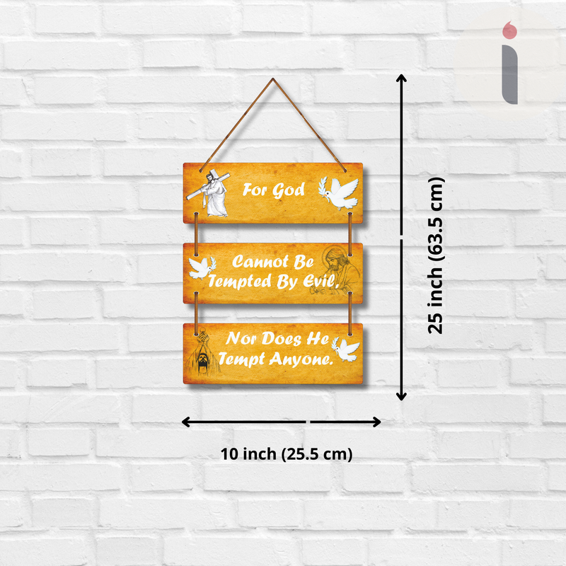 "God’s Unshakable Nature" Wall Hanging