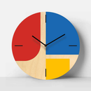 Bauhaus Beat Birch Clock
