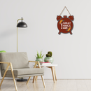 Great Things A Wait Wooden Wall Hanging