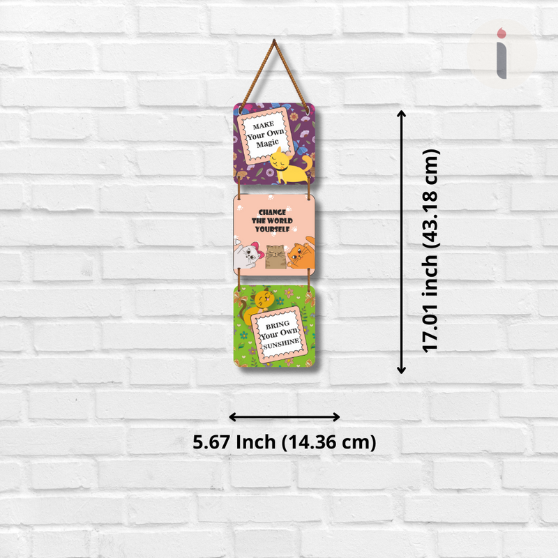 Whisker Wisdom Wall Hanging