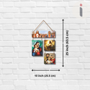 "Jesus Woodon Door" Wall Hanging - ICraft asia