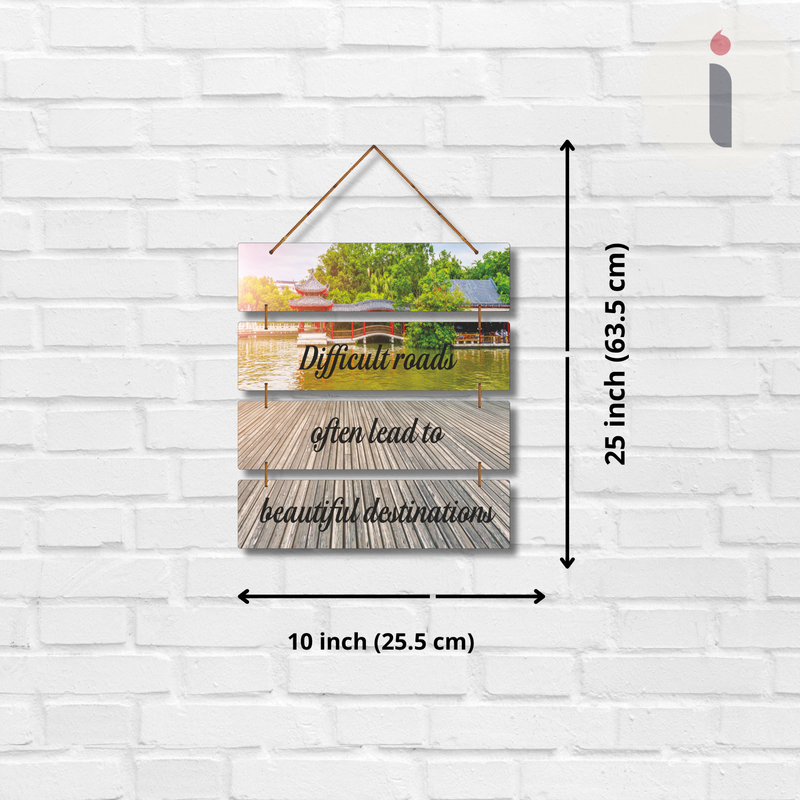 Journey to Brighter Paths Wall Hanging