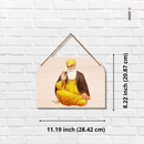 Guru Nanak Dev Ji Wooden Wall Hanging