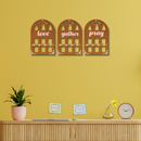 "Love Gather Pray"  Wall Hanging - ICraft asia