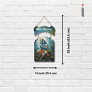 "Shree Krishna" Wooden Wall Hanging - ICraft asia