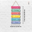 Motivational Wooden Wall Hanging