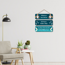 Faith and Prayer Inspirational Wall Hanging