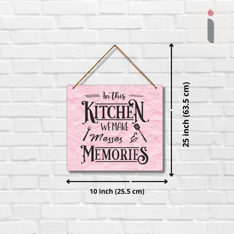 "Kitchen of Love & Laughter" Wall Hanging - ICraft asia