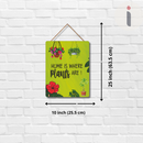 "Home is Where Plants Are"  Wall Hanging - ICraft asia