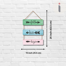 "Faith, Love & Hope" Wall Hanging - ICraft asia