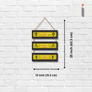 "In The Beginning Was The World" Wall Hanging - ICraft asia