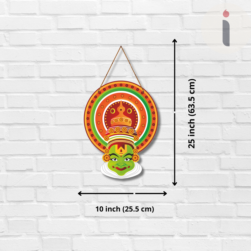 "Onam Kathakali" wall Hanging - ICraft asia