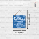 "Kitchen of Love & Memories" Wall Hanging - ICraft asia